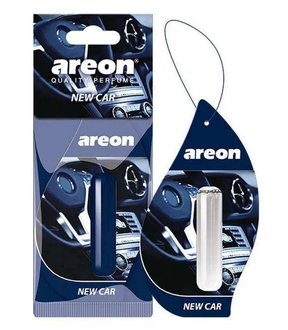 Ароматизатор автомобильный подвесной AREON LIQUID New car Новая машина