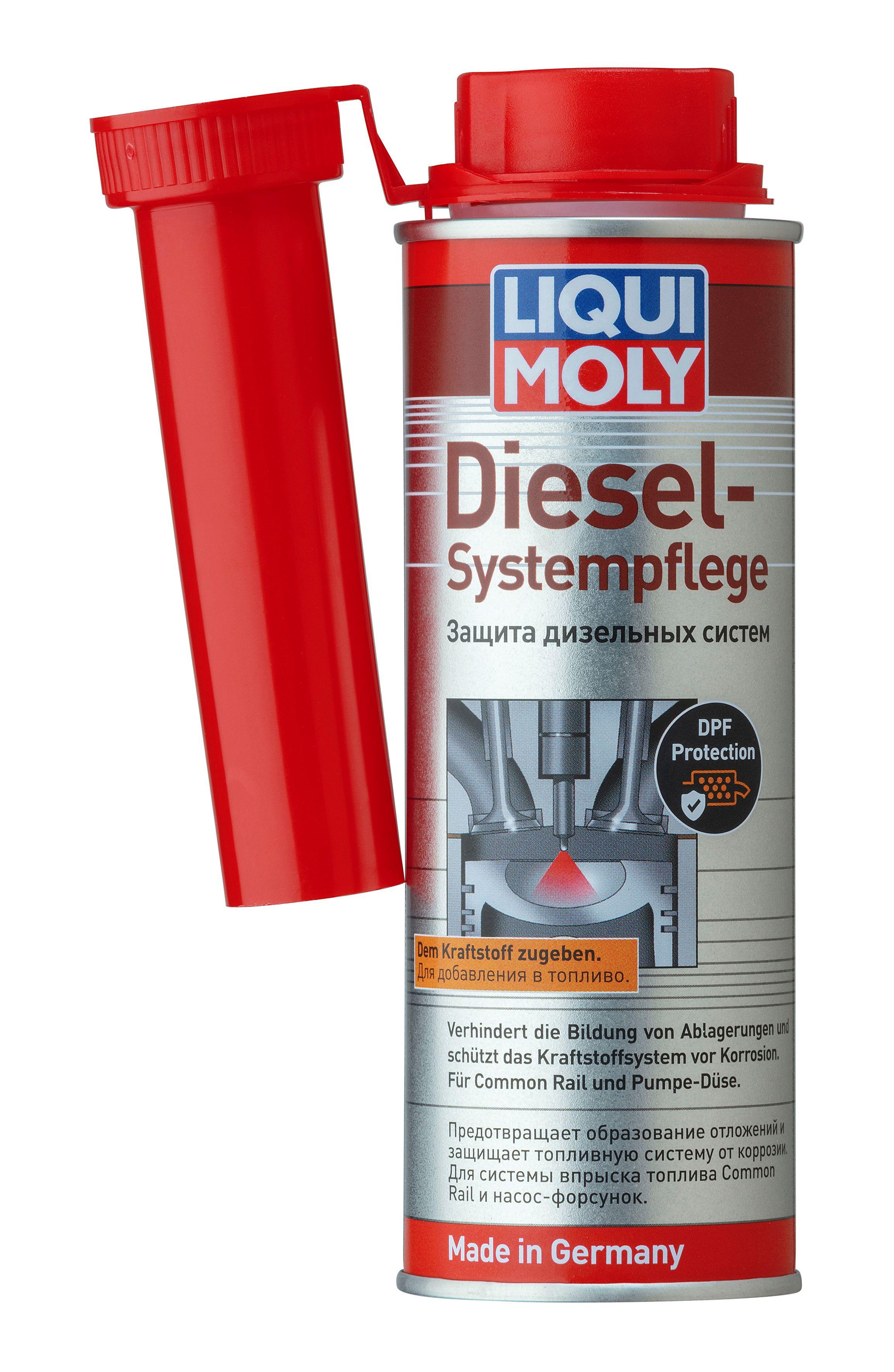 Присадка в топливо LIQUI MOLY 7506 Защита дизельных систем Diesel Systempflege 250 мл