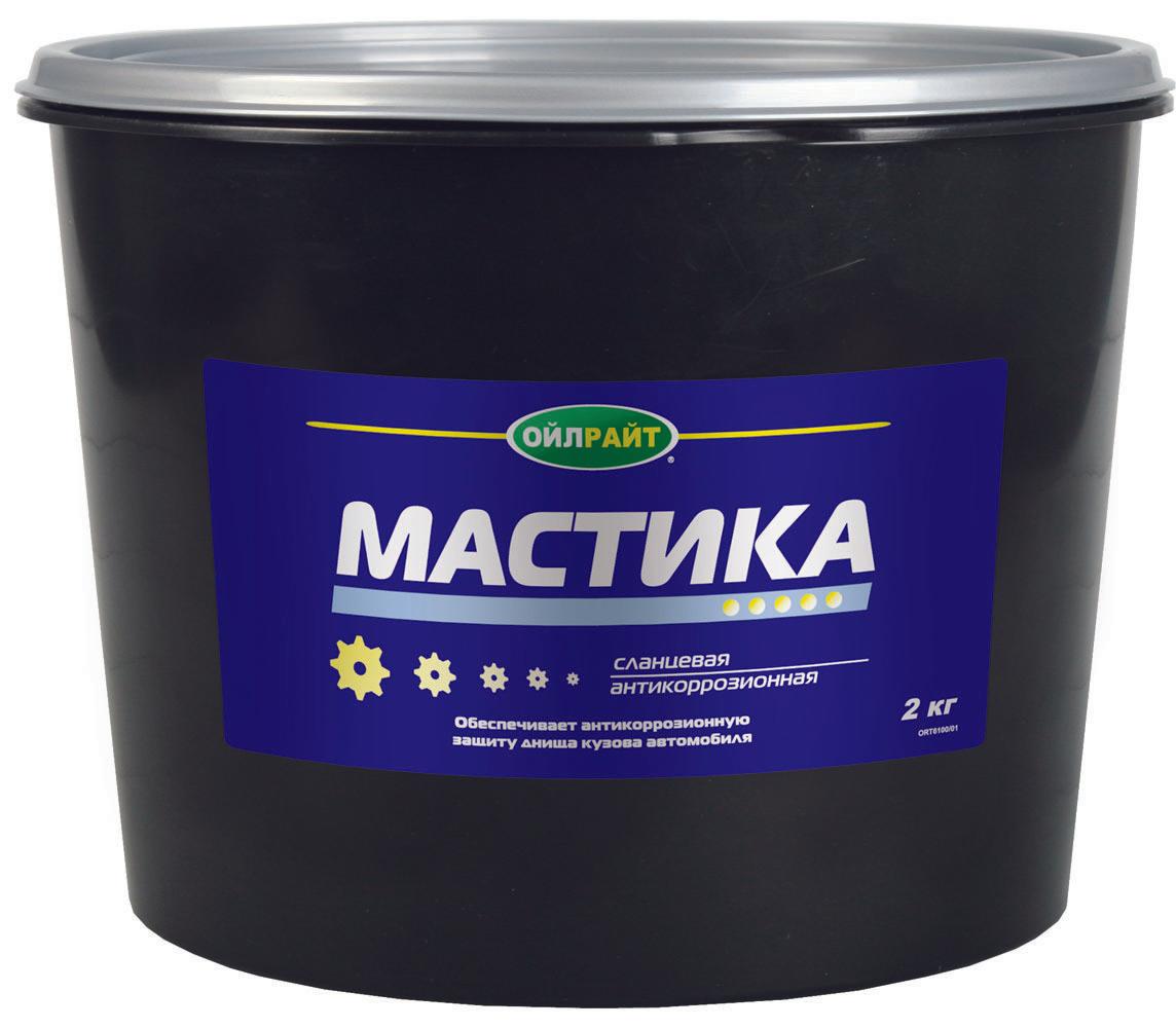 Мастика OILRIGHT сланцевая антикоррозионная 2кг ведро