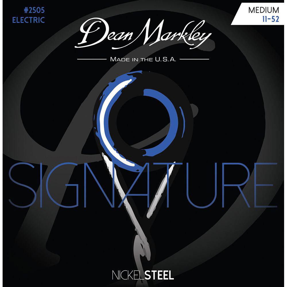 Signature Medium Комплект струн для электрогитары, никелированные, 11-52, Dean Markley DM2505