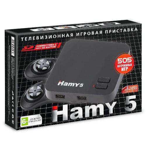 Игровая приставка Hamy 5 (505 игр) Black