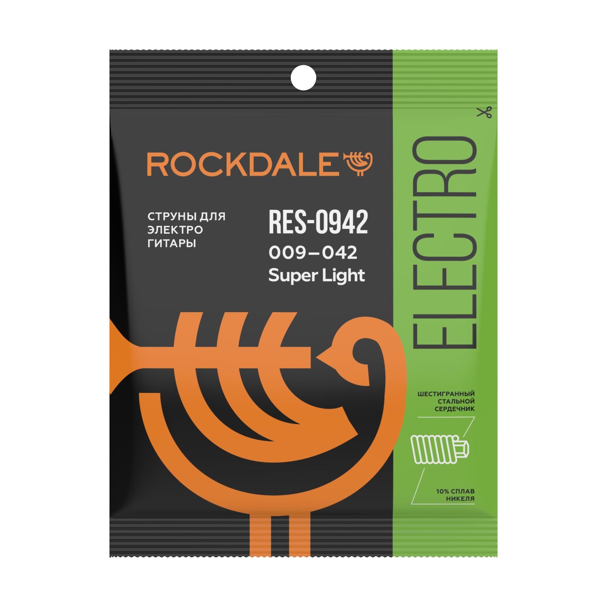 ROCKDALE RES-0942 струны для электрогитары