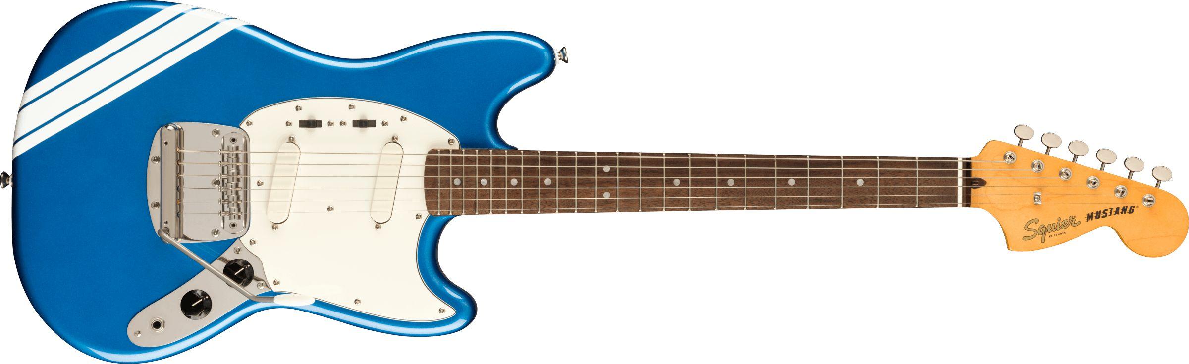 Squier by Fender Электрогитара FSR Classic Vibe '60s Competition Mustang Lake Placid Blue 6-струнная, корпус Тополь 4/4