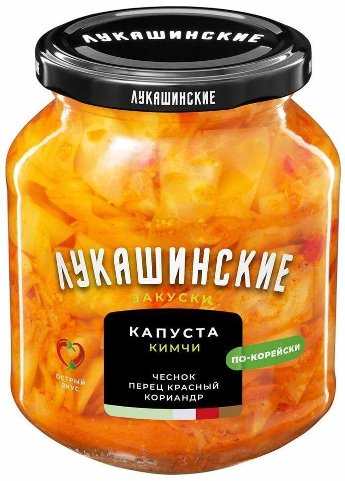 Капуста КИМЧИ "Лукашинские" по-корейски 340г. 1 шт