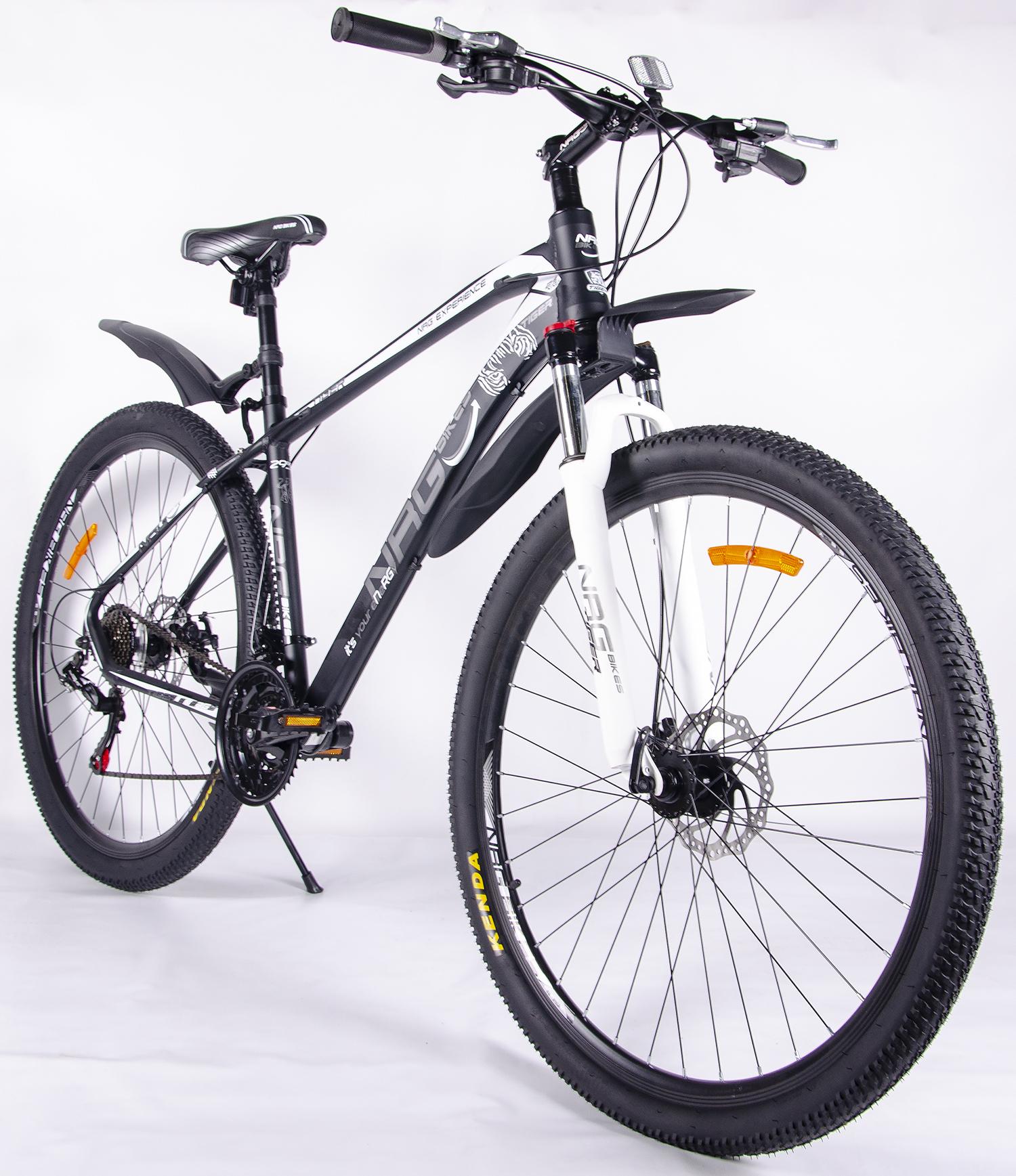 Велосипед NRG BIKES TIGER 29 AL/18 black-white-gray