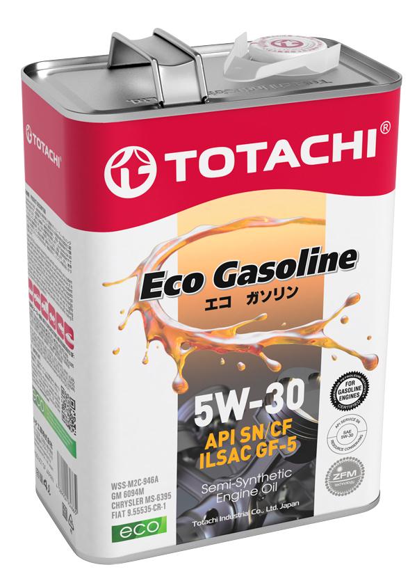 TOTACHI Eco Gasoline 5W-30 Масло моторное, Полусинтетическое, 4 л