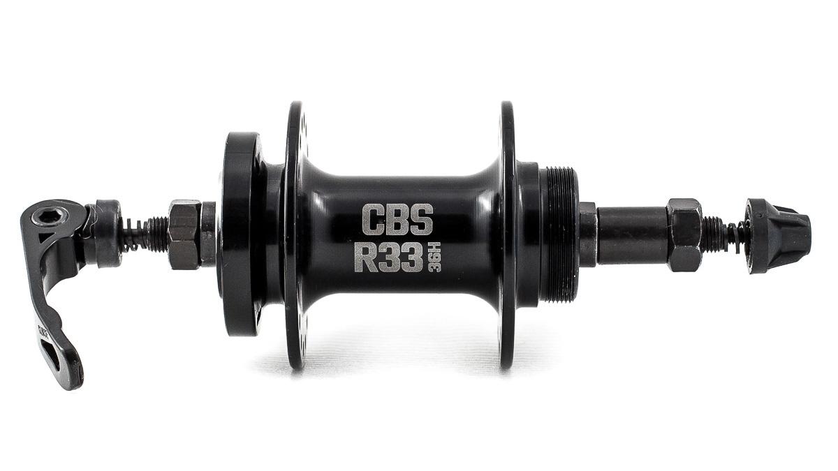 Втулка задняя CBS R33 32H Disc QR черный, трещотка, промышленный подшипник, эксцентрик