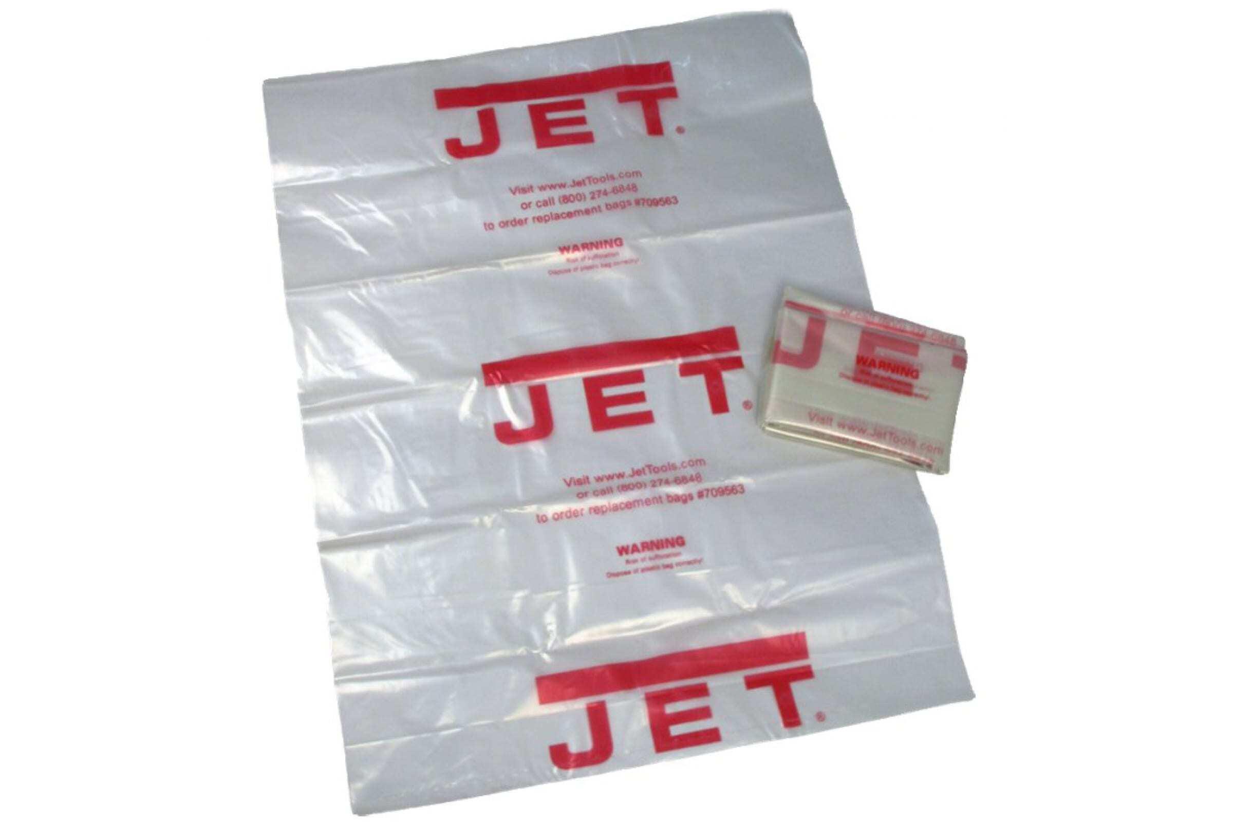 JET Мешки для сбора мусора (5шт.) для DC-900A/ DC-900/DC-1300 (Д380х750 мм) 10000082