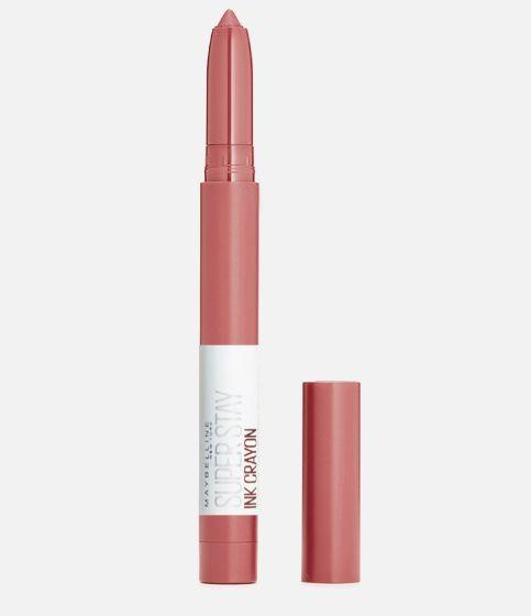 Maybelline New York Помада-карандаш для губ Super Stay Ink Crayon, 15 Lead the way, стойкая матовая, 1.5 г