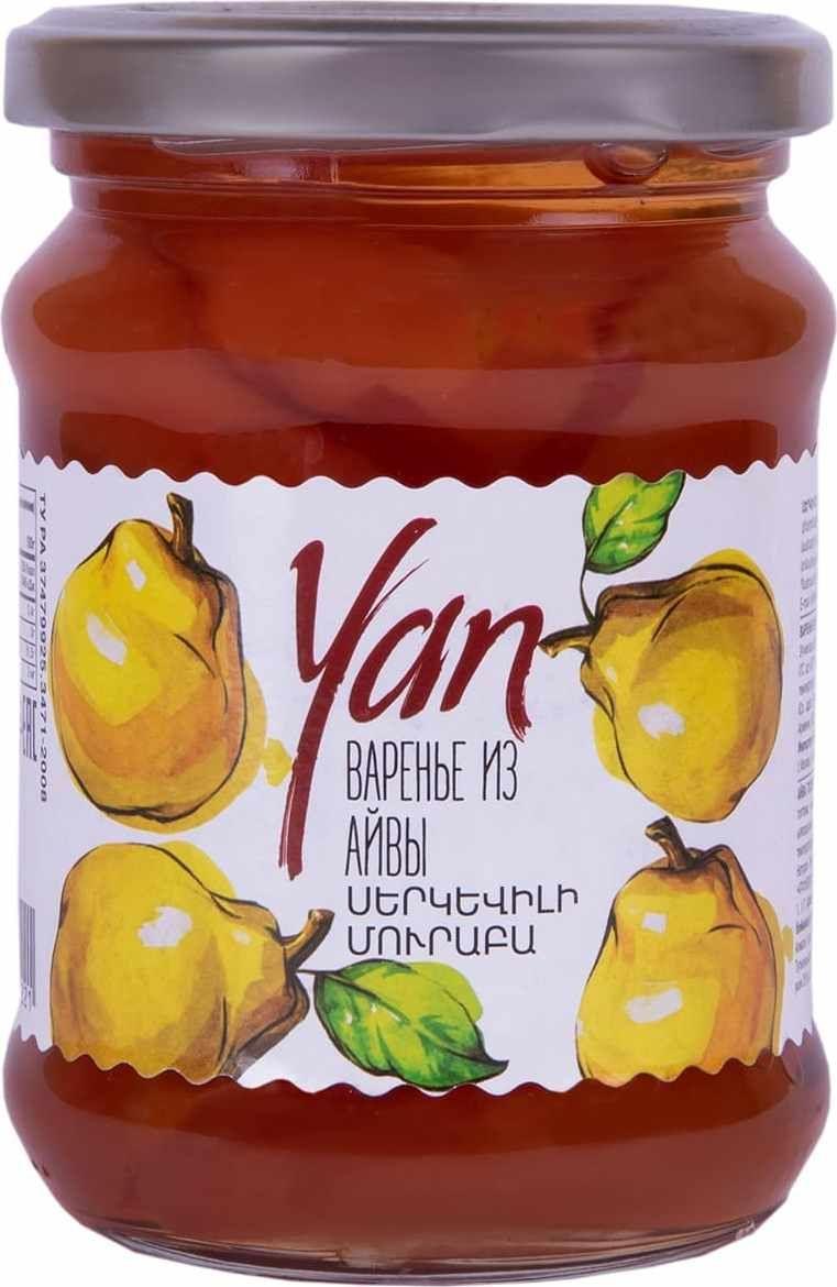 YAN | YAN Варенье из айвы, 300 г