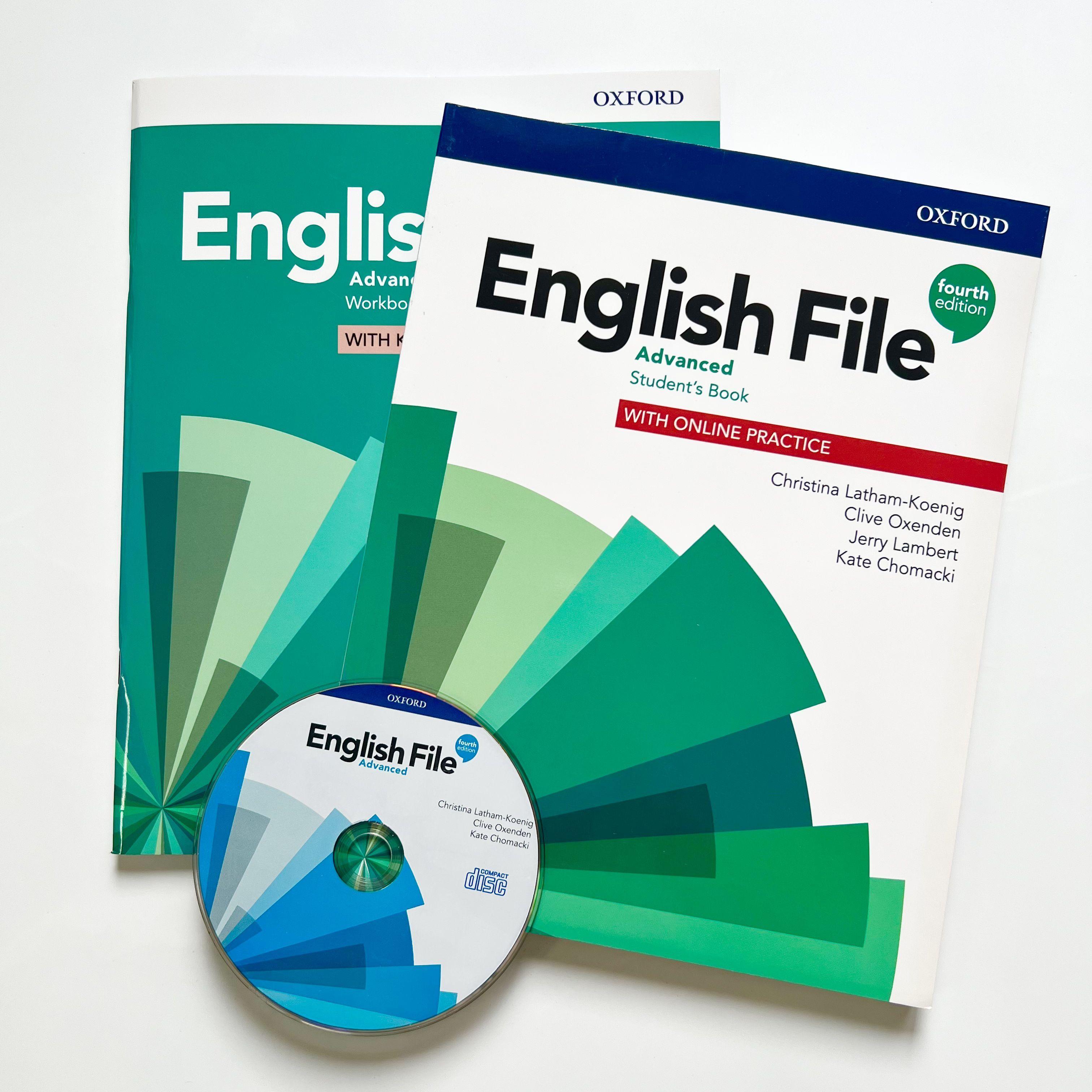 English File advanced 4th edition Учебник+Тетрадь+CD