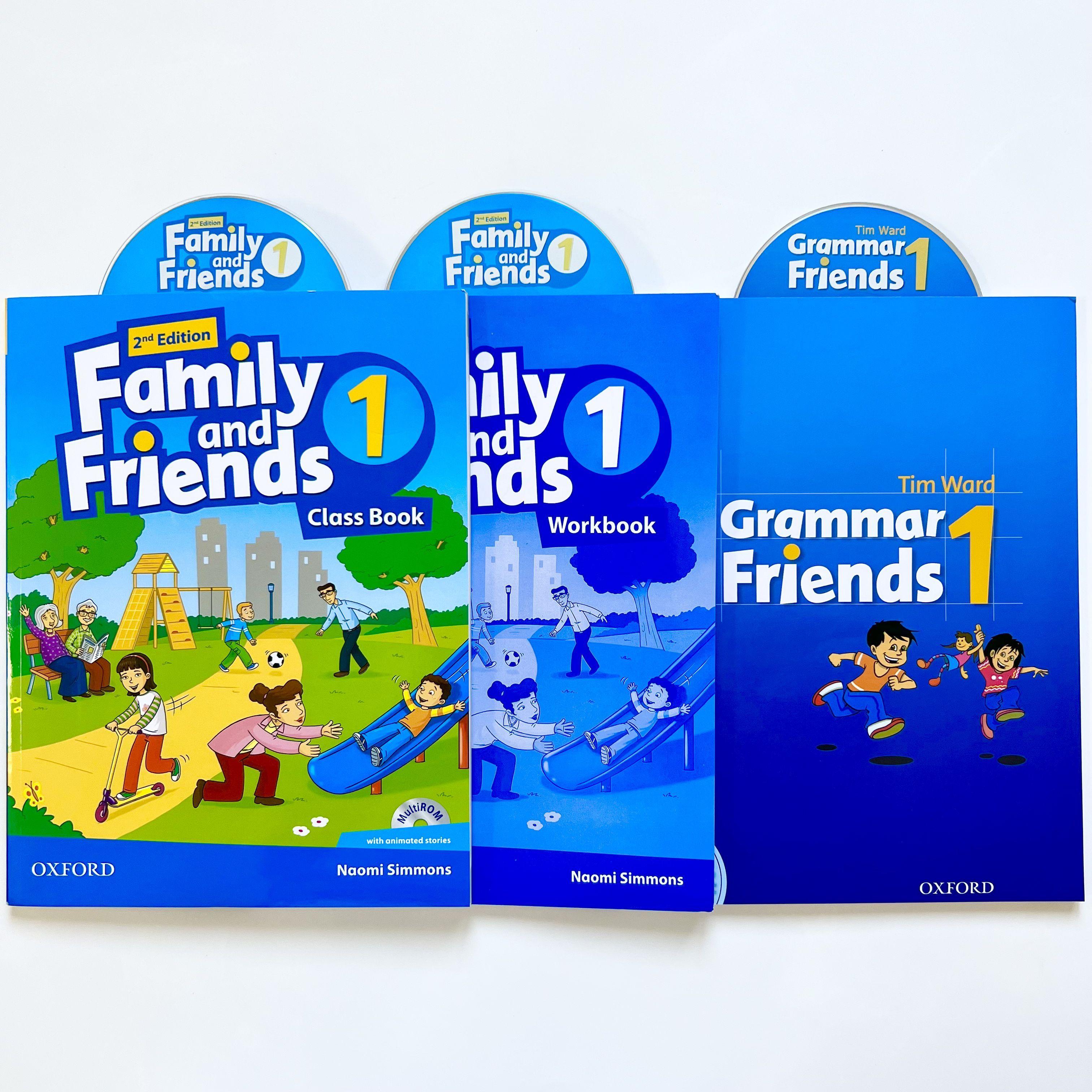 Family and Friends 1 (2nd edition) Class Book + Workbook + Grammar friends 1 + CD | Симмонс Наоми