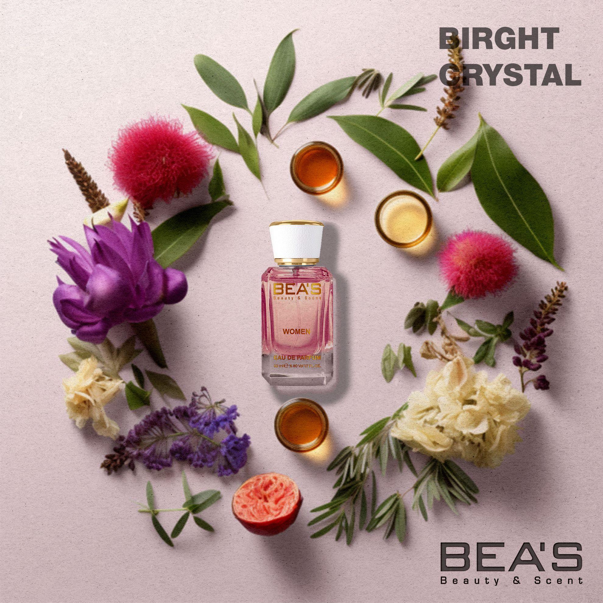 Туалетная вода Bright Crystal Кристал W512 Women edp 50 мл, парфюмерная парфюмированная вода парфюм духи