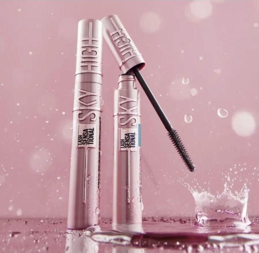 Maybelline New York Lash Sensational. Sky High Тушь для ресниц удлиняющая, черный, 7.2 г