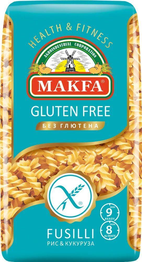 Макароны безглютеновые MAKFA Fusilli, 300г