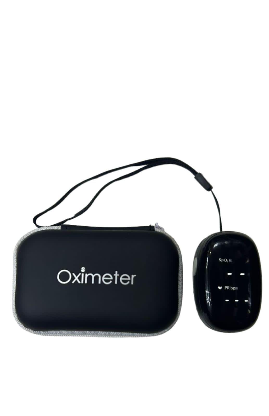 Пульсоксиметр цифровой Fingertip Pulse Oximeter LK-85 на палец для измерения уровня кислорода в крови и пульса с чехлом в комплекте.