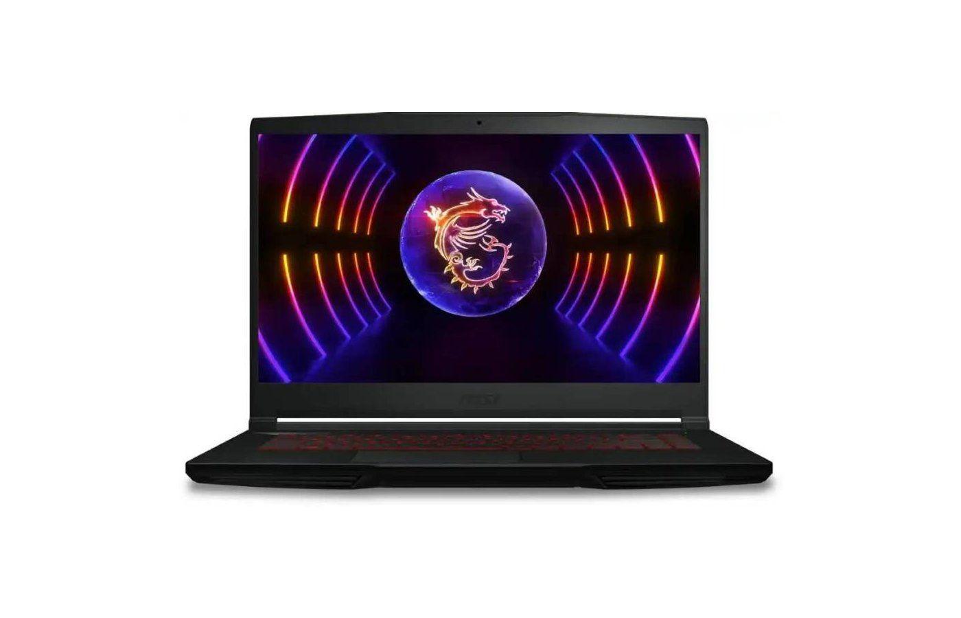 MSI Thin GF63 12UCX Игровой ноутбук 15.6", Intel Core i5-12450H, RAM 8 ГБ, SSD, NVIDIA GeForce RTX 2050 (4 Гб), Без системы, (Thin GF63 12UCX), черный, Русская раскладка