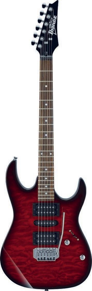 IBANEZ GRX70QA-TRB электрогитара