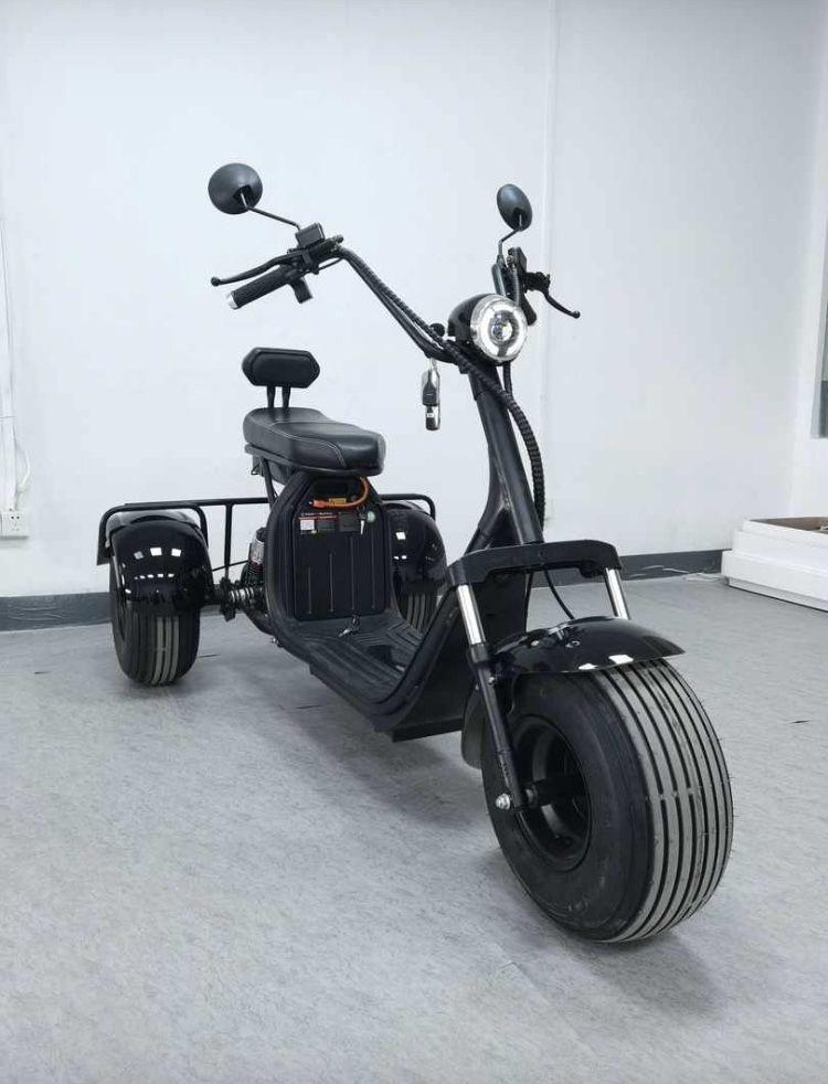 IKINGI Электросамокат X7 Pro Trike 60v 20ah, черный