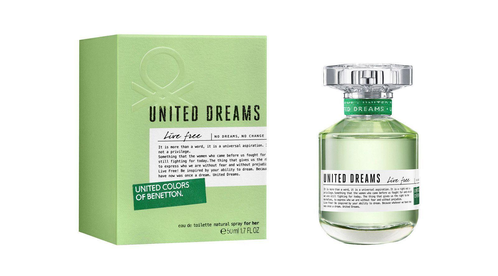 United Colors of Benetton Туалетная вода United Dreams Live Free 50 мл