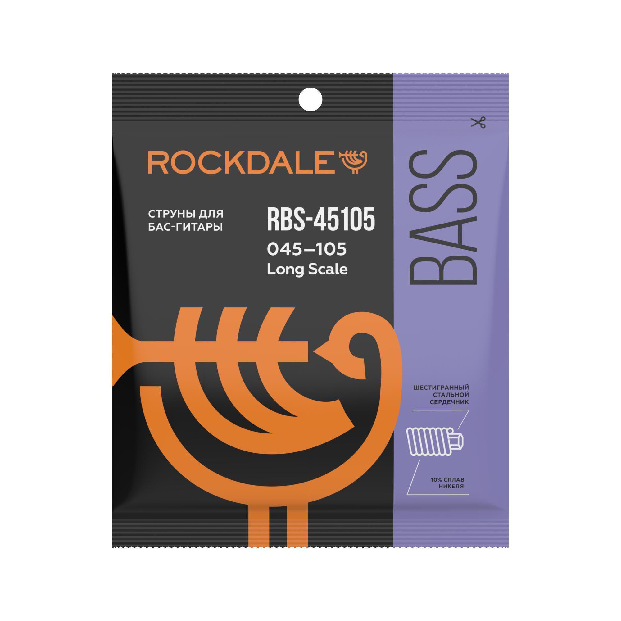 ROCKDALE | ROCKDALE RBS-45105 Струны для бас-гитары (45-105)