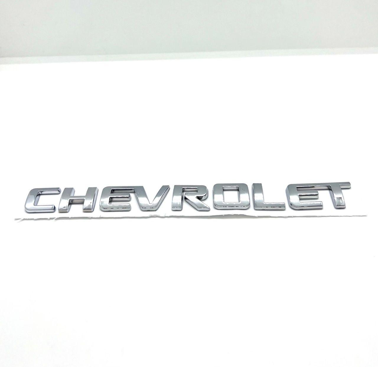 VNCNT | Эмблема ( Орнамент / надпись ) на крышку багажника Шевроле / Chevrolet 195x18мм