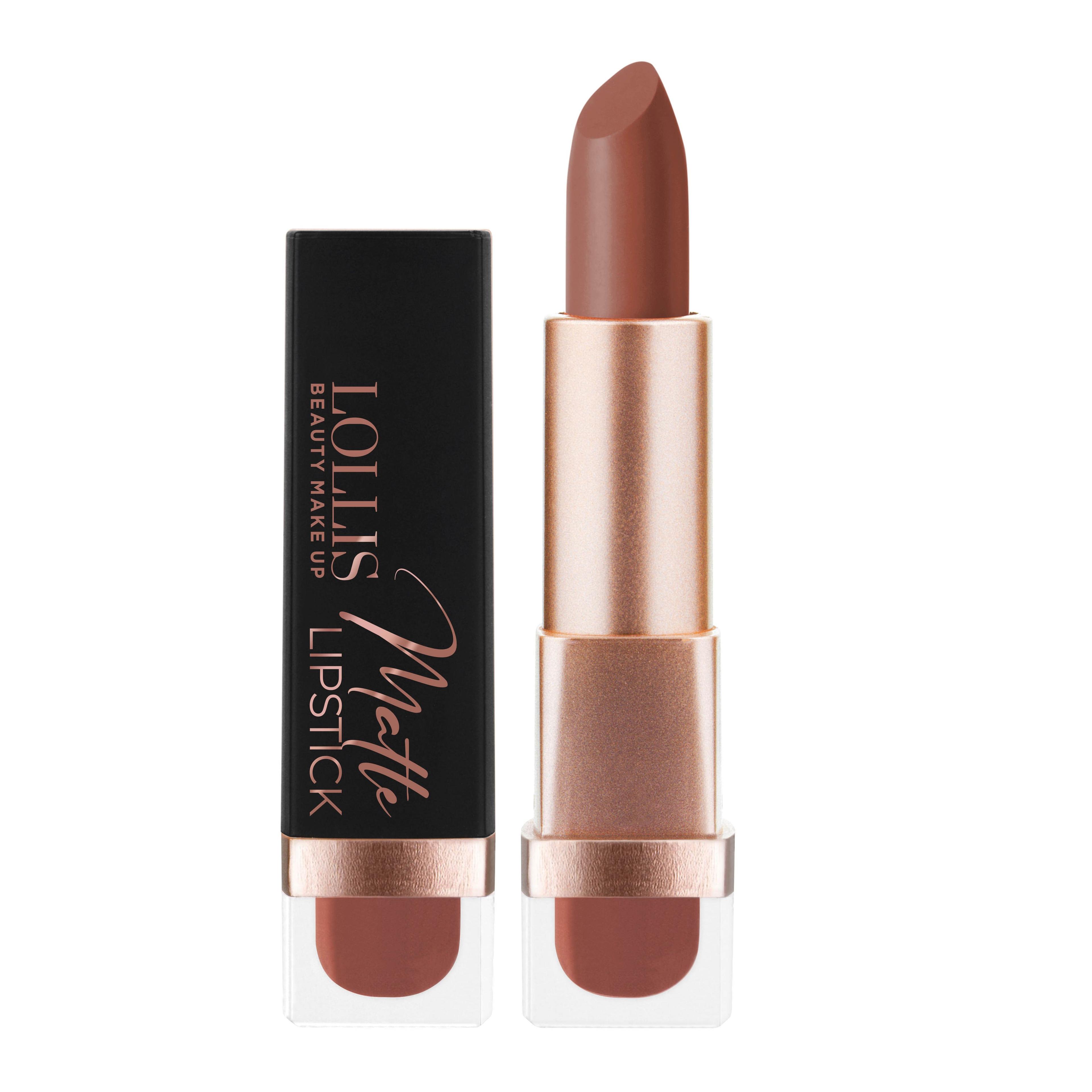 LOLLIS | LOLLIS Помада для губ матовая MATTE LIPSTICK тон 205 4,5г