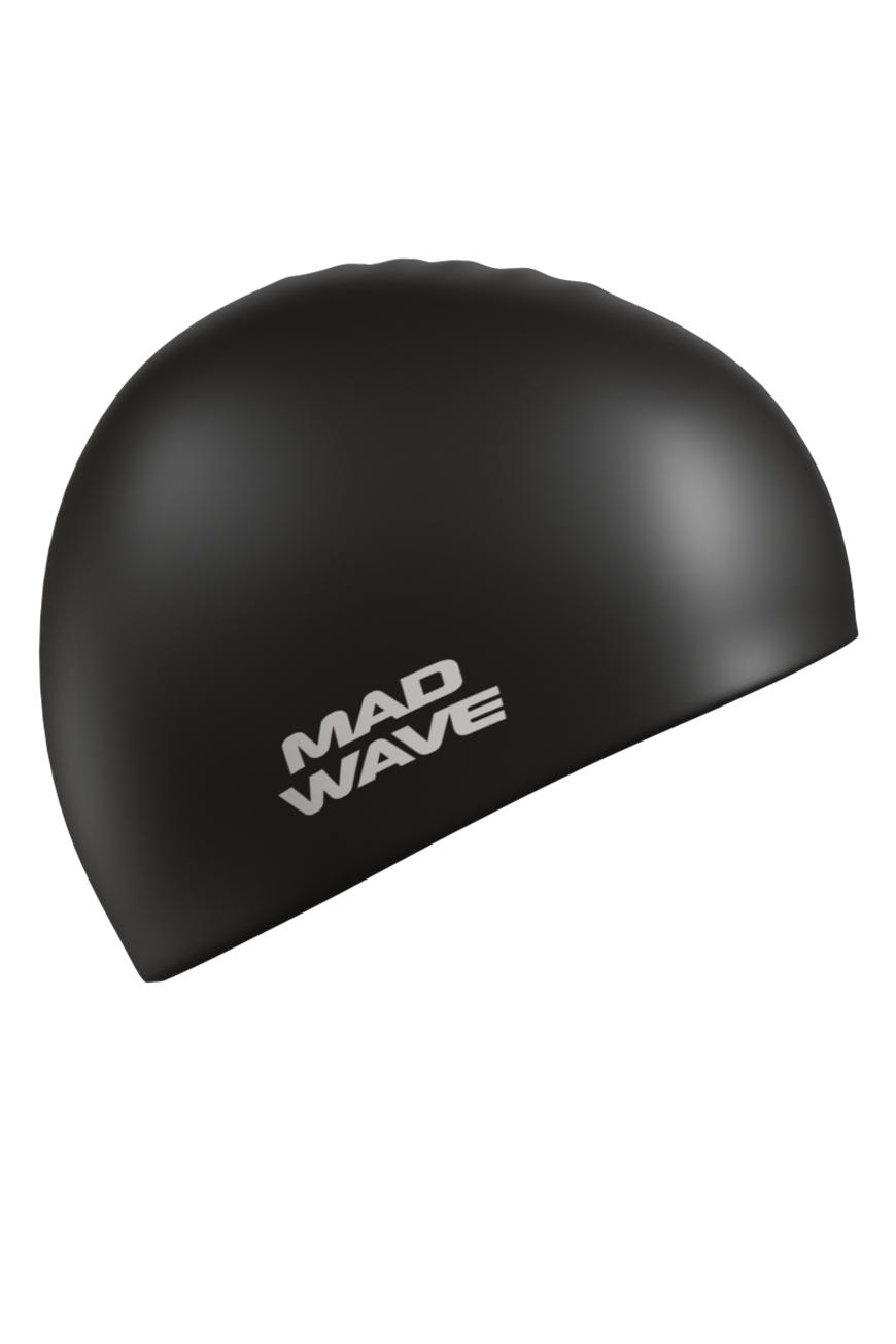 Силиконовая шапочка Mad Wave Intensive Big, Black, M0531 12 2 01W