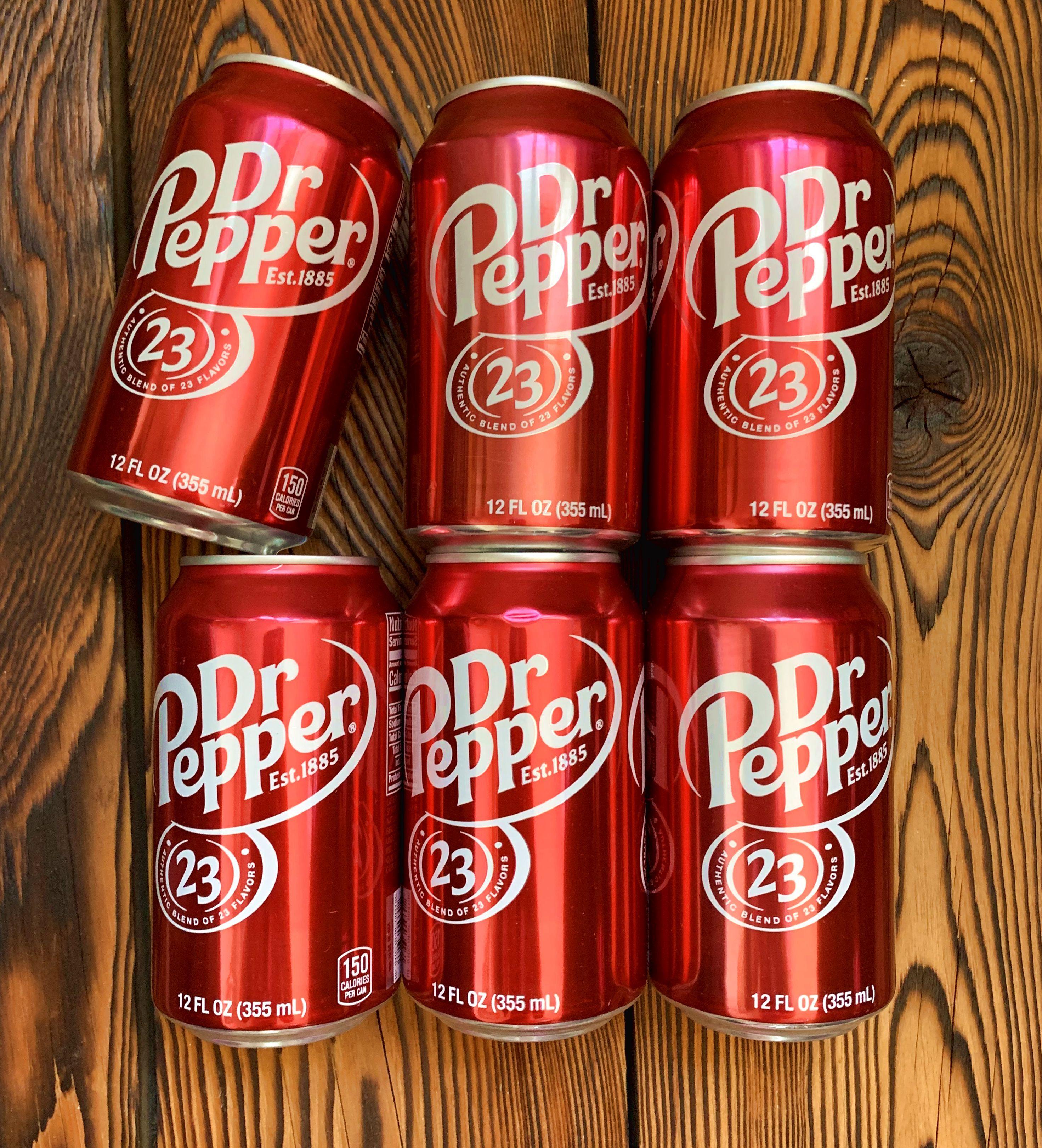 Газированный напиток Dr Pepper (Доктор Пеппер Классик), США, 6 банок по 355 мл