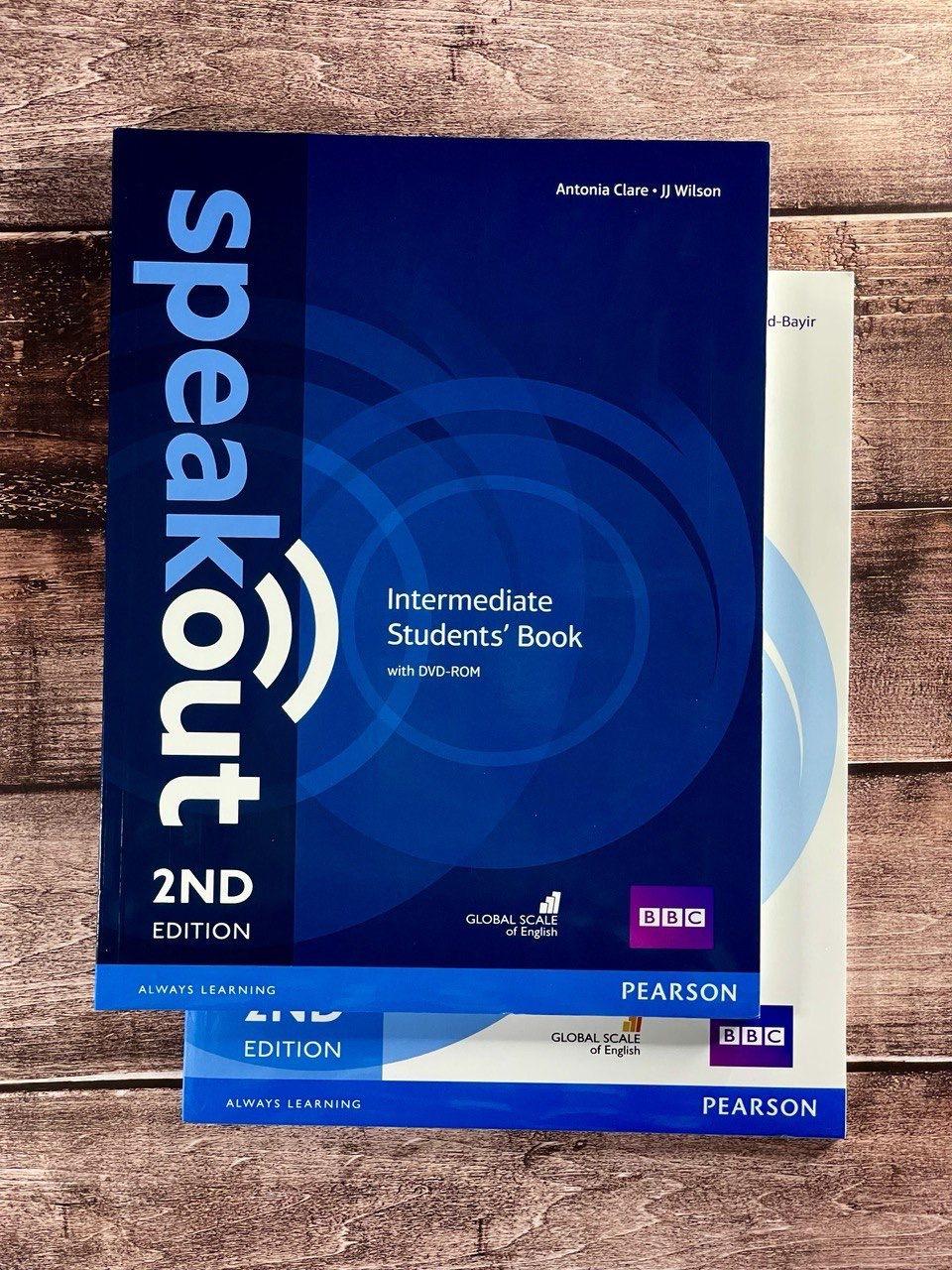 Speakout Intermediate. Полный комплект. Student's Book with DVD + Workbook