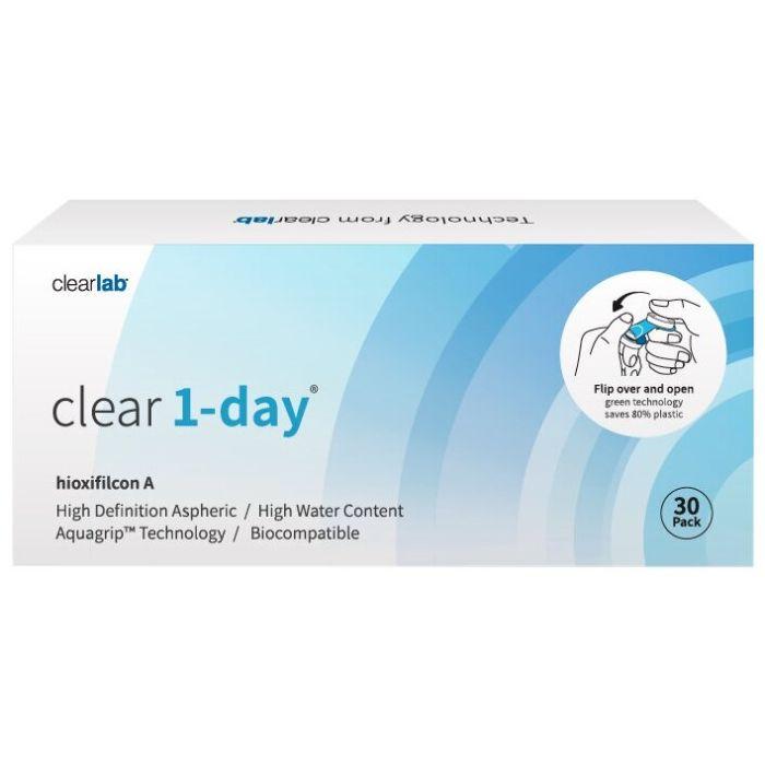 Контактные линзы Clearlab Clear 1-Day Однодневные, -4.75 / 14.2 / 8.7, 30 шт.