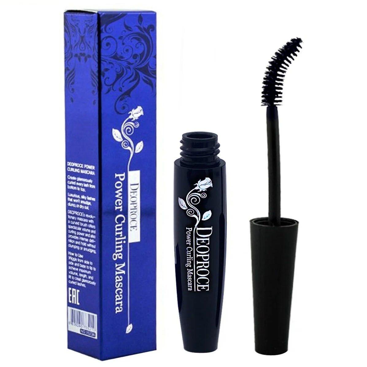 Тушь для ресниц подкручивающая DEOPROCE POWER CURLING MASCARA 10ml