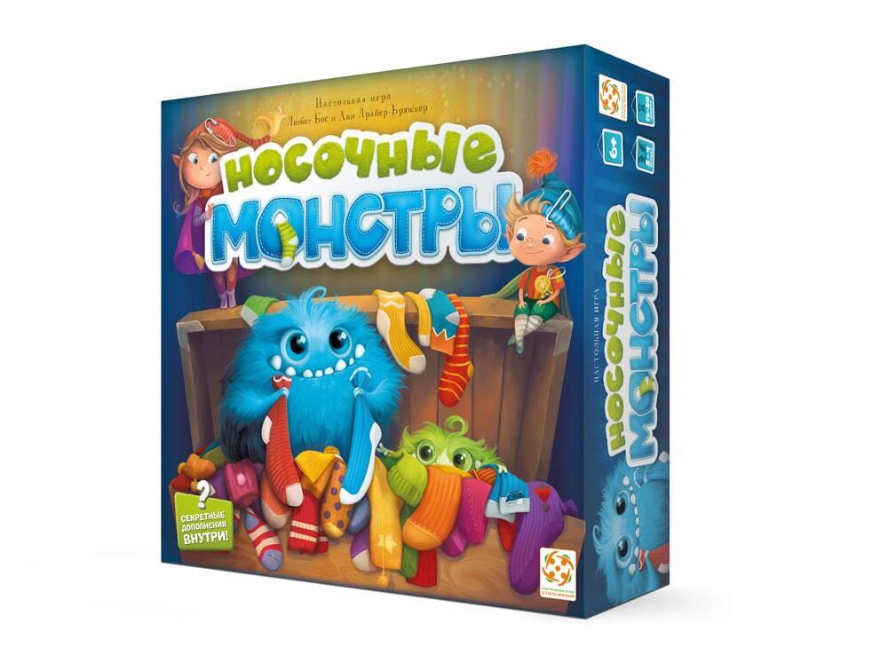 Настольная игра Стиль Жизни Носочные монстры, 4650000322846