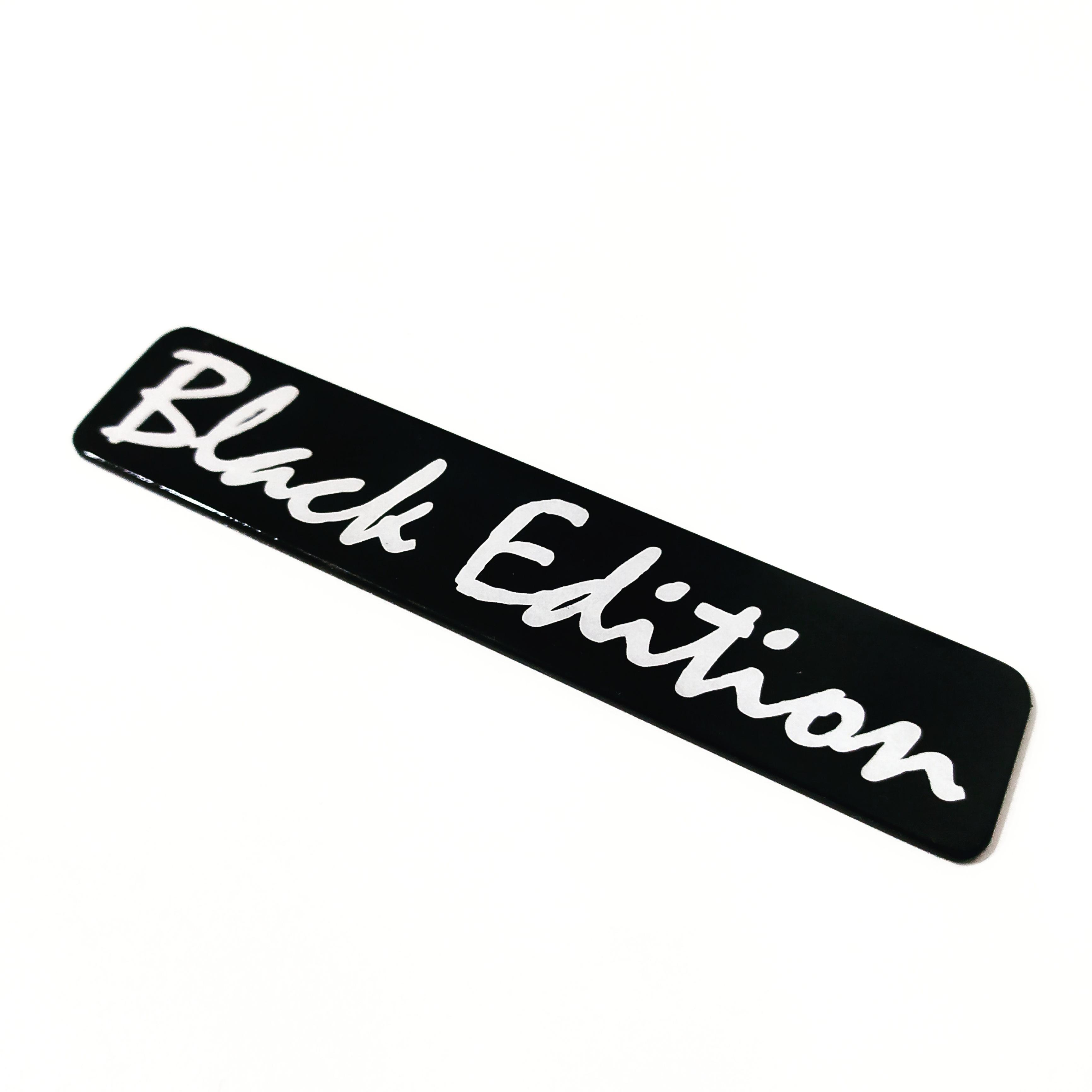 Шильдик BLACK EDITION