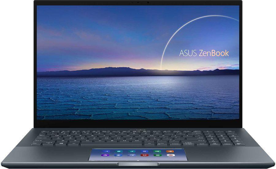 ASUS Zenbook Pro 15 OLED UX535LI-H2346T (90NB0RW1-M10610) Игровой ноутбук 15,6", Intel Core i5-10300H, RAM 16 ГБ, SSD 512 ГБ, NVIDIA GeForce GTX 1650 Ti (4 Гб), Windows Home, (90NB0RW1-M10610), серый, Русская раскладка