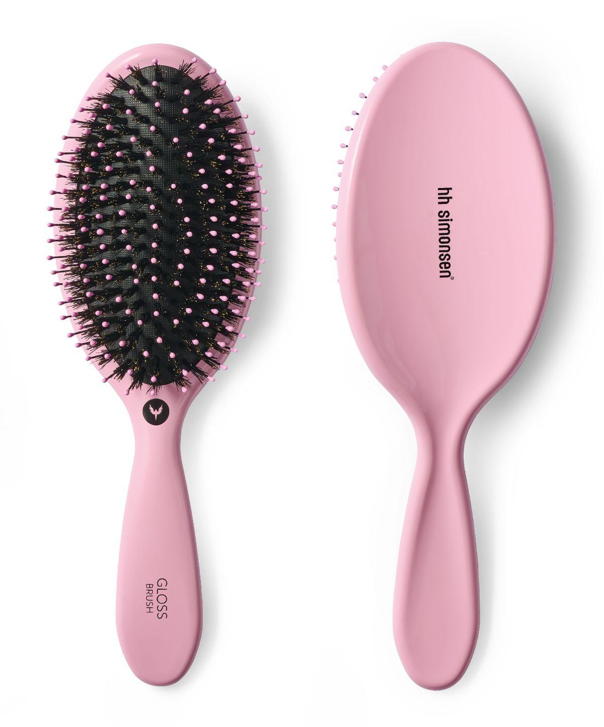 hh simonsen | Щетка для придания блеска HH Simonsen Gloss Brush Cotton Candy, розовый