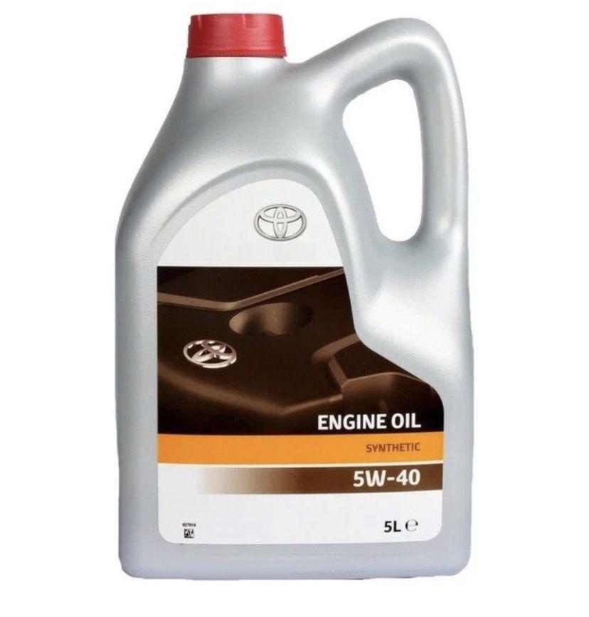 Toyota MOTOR OIL 5W-40 Масло моторное, Синтетическое, 5 л