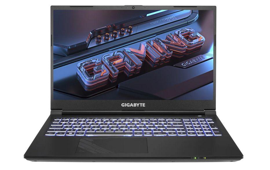 Gigabyte G5 KF (KF-E3KZ313SD) Игровой ноутбук 15,6", Intel Core i5-12500H, RAM 16 ГБ, SSD 512 ГБ, NVIDIA GeForce RTX 4060 для ноутбуков (8 Гб), Без системы, (KF-E3KZ313SD), черный, Русская раскладка