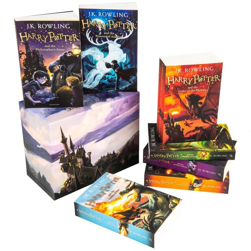 Harry Potter Bloomsbury Set 7 books Paperback / Гарри Поттер на английском языке набор 7 книг | Роулинг Джоан Кэтлин