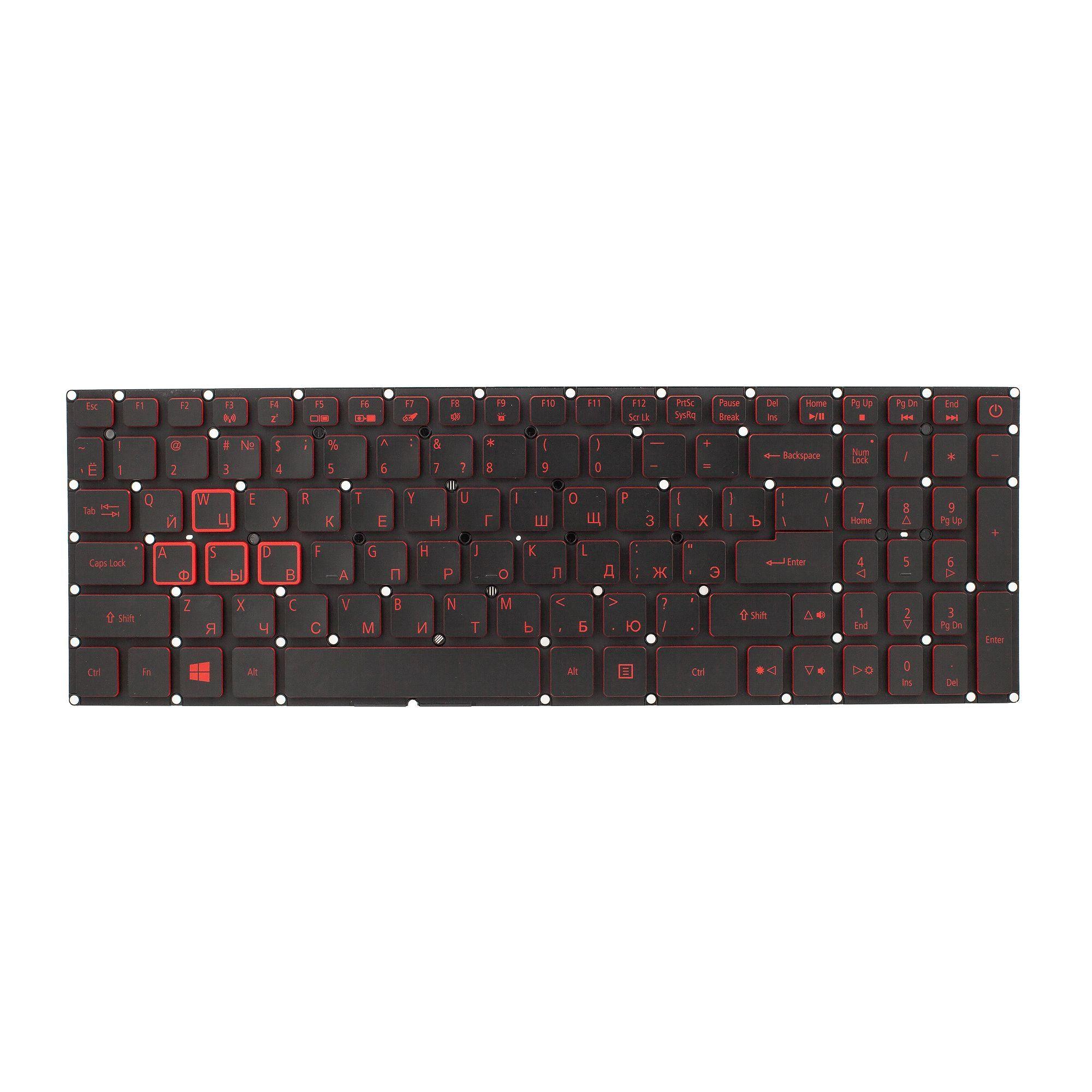 Клавиатура с подсветкой для ноутбука Acer Nitro AN515-52 AN515-42 AN515-51 N17C1 AN515-31 AN515-41 AN515-53 ORG