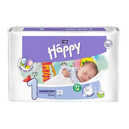 Bella baby Happy | Белла бэби хэппи подгузники Newborn (2-5) N25