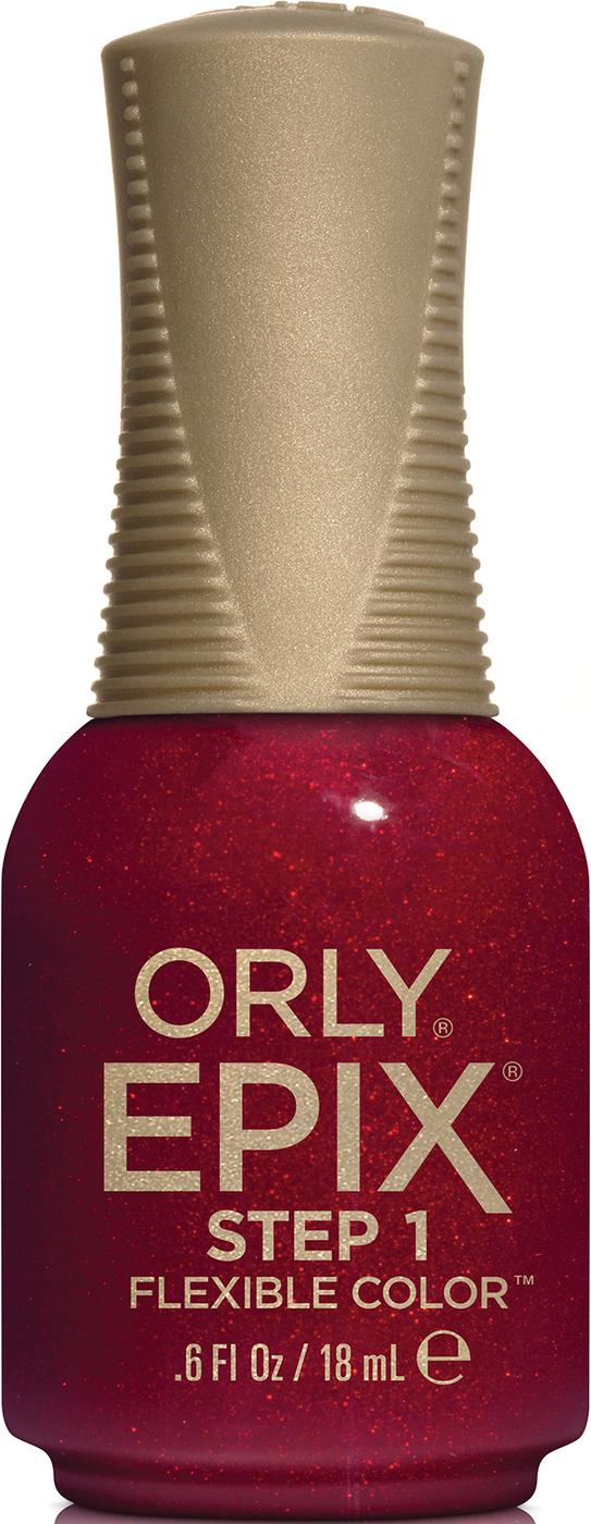 ORLY Эластичное покрытие EPIX Flexible Color. Шаг1. Цвет - Opening Night, 18мл