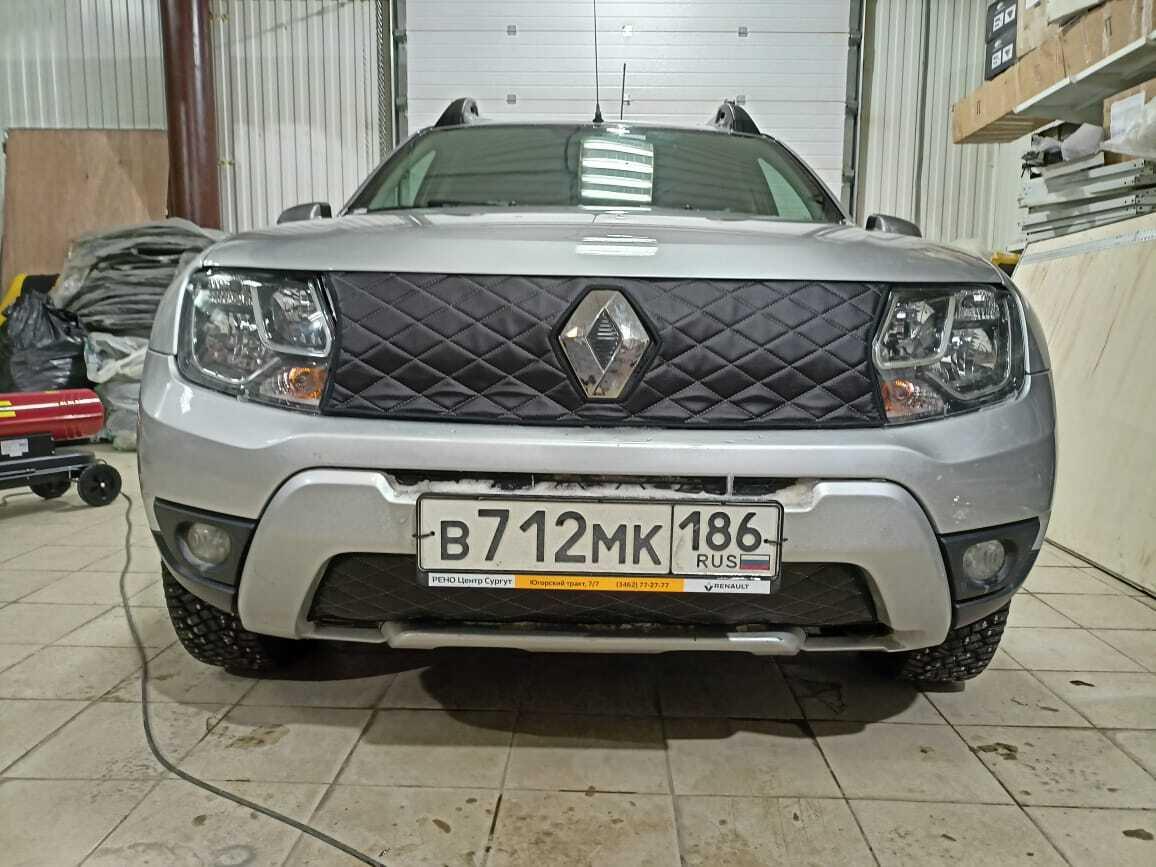 Утеплитель радиатора для Renault Duster (Рено Дастер) 2015-2020