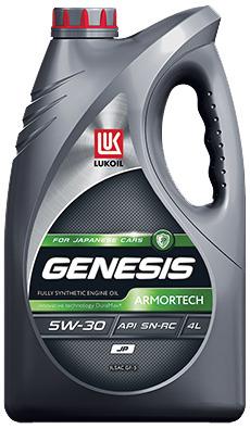 ЛУКОЙЛ (LUKOIL) GENESIS ARMORTECH JP 5W-30 Масло моторное, Синтетическое, 4 л