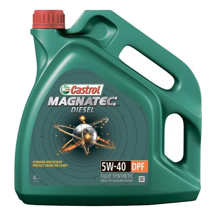 Castro Magnatec Diesel DPF 5W-40 Масло моторное, Синтетическое, 4 л