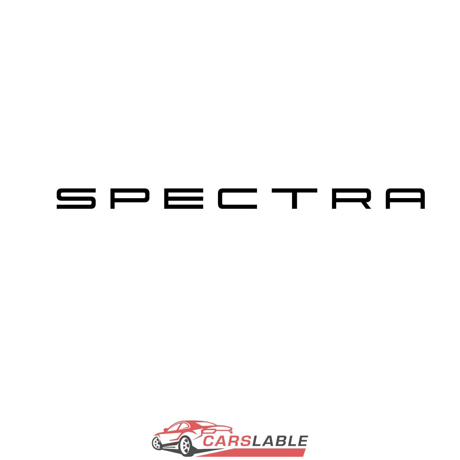 Орнамент (эмблема, шильдик) Spectra black