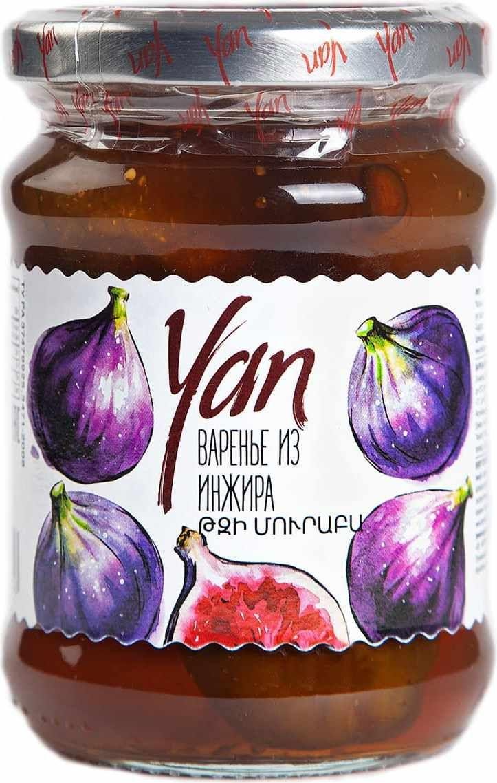 YAN | YAN Варенье из инжира, 300 г