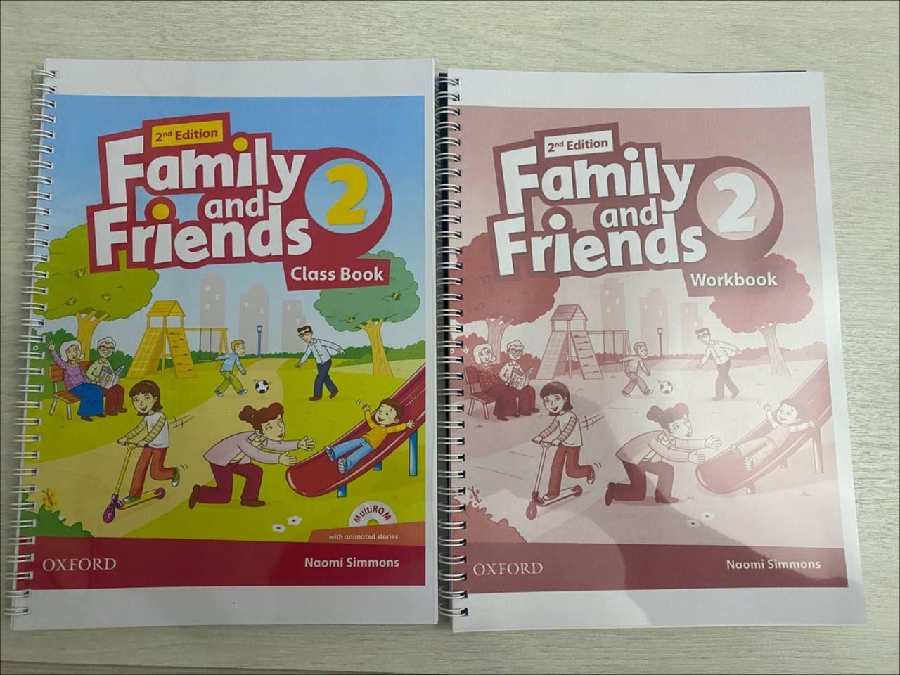 Family and friends 2 (Комплект Class Book, Workbook)