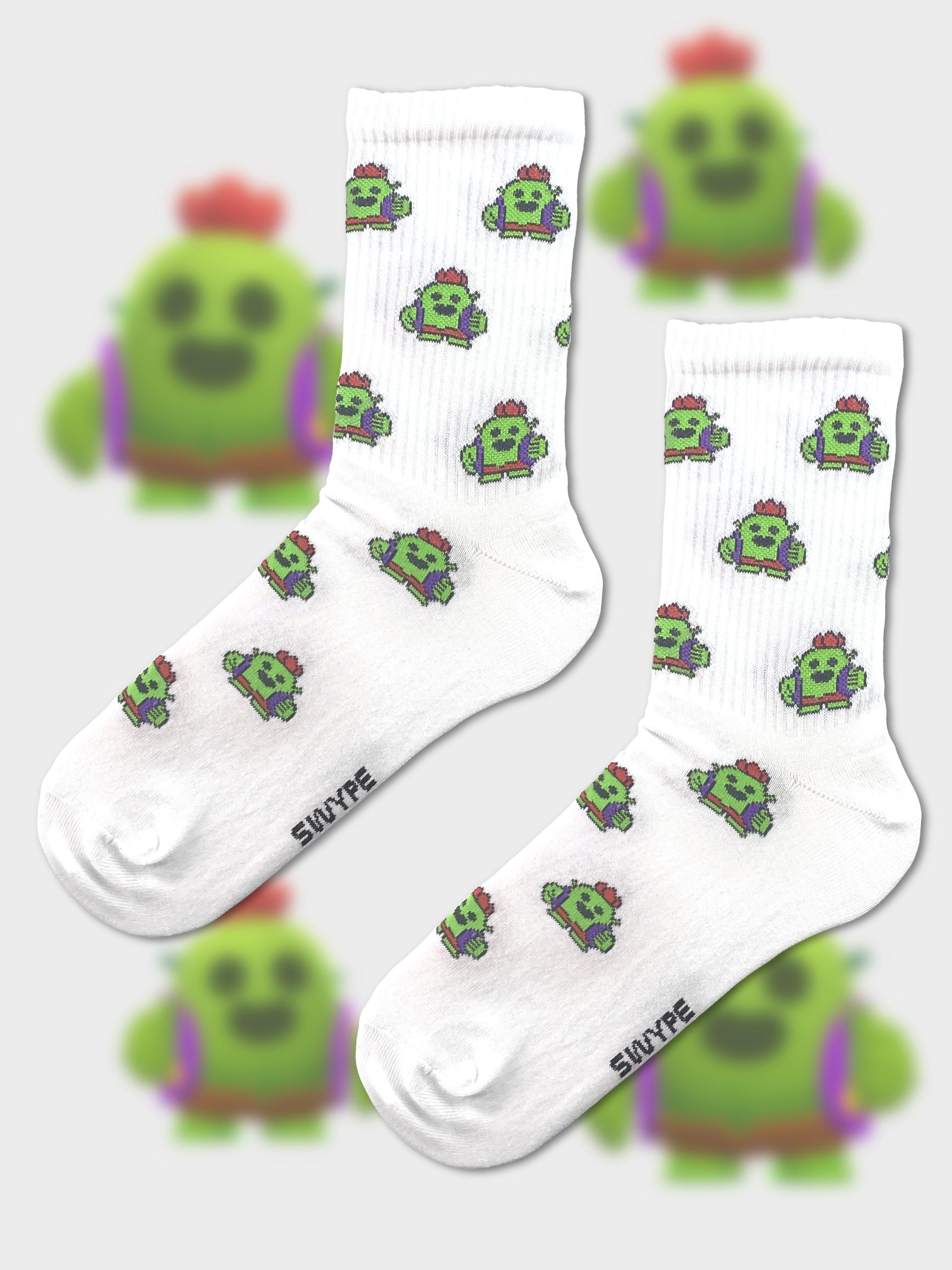 Носки SWYPE socks Бравл Старс, 1 пара