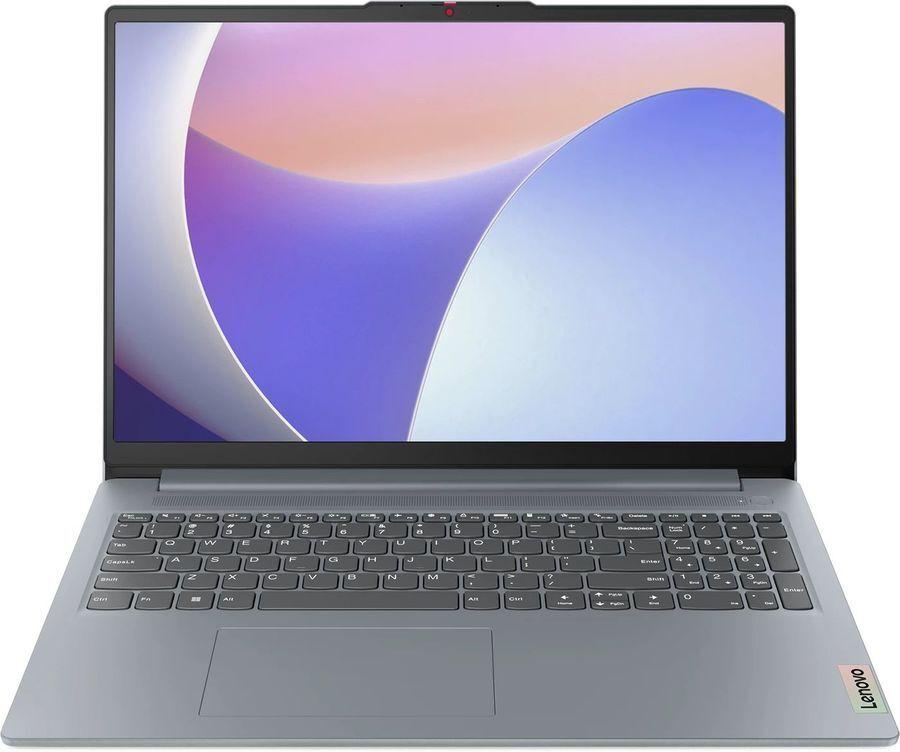 Lenovo IdeaPad Slim 3 15IRU8 Ноутбук 15.6", Intel Core i5-1335U, RAM 8 ГБ, SSD 512 ГБ, Intel Iris Xe Graphics, Без системы, (82X7003NRK), серый, Русская раскладка